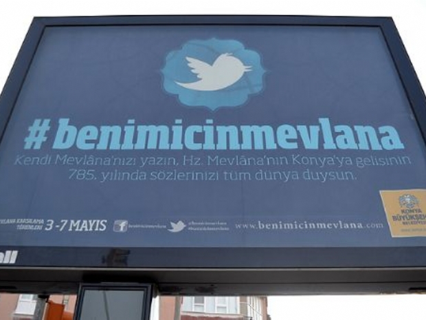 Sosyal medya, "Benim için Mevlana" diyor