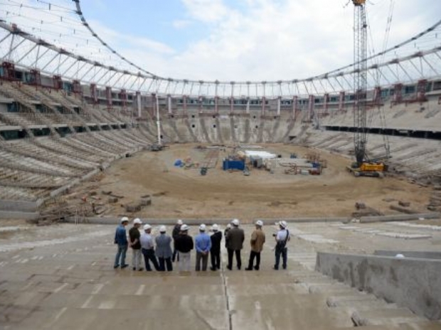 BTSO Üyeleri Bursanın Yeni Stadyumunu İnceledi