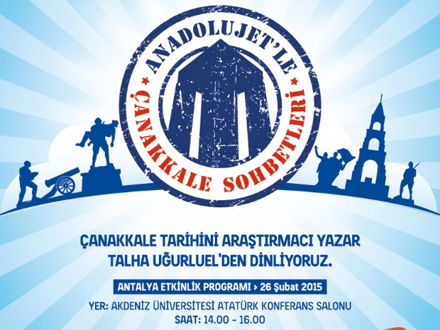 Çanakkale Sohbetleri Antalya için hazırlanıyor